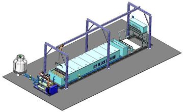 2.冰泉冰砖机-用于生产蔬菜保鲜、冷藏，水果保鲜、运输